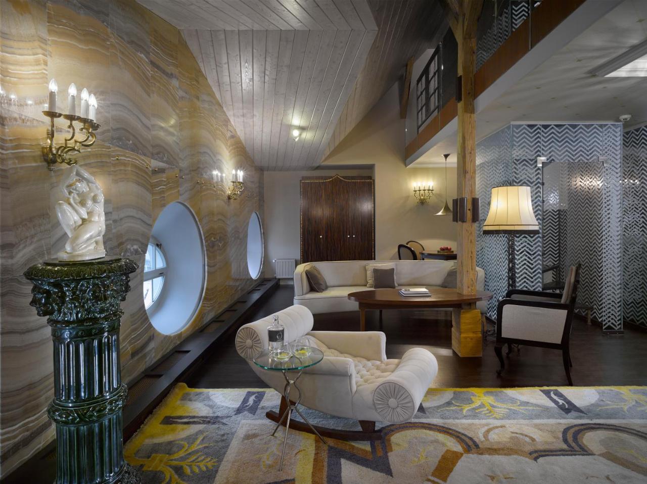 Grandezza Hotel Luxury Palace Brno Exterior photo Interior of the hotel