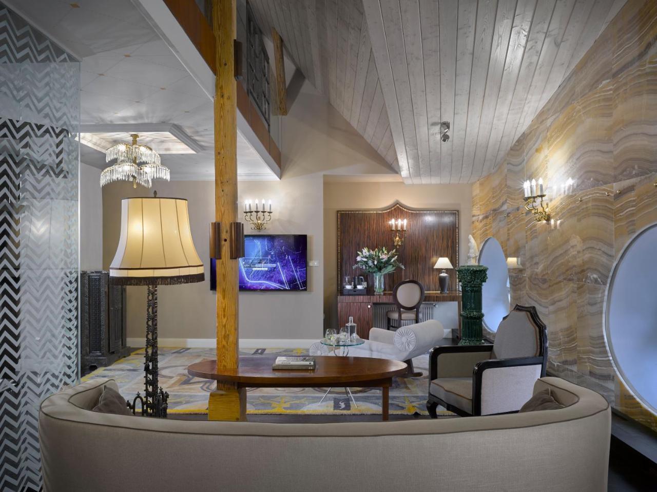 Grandezza Hotel Luxury Palace Brno Exterior photo The interior of the hotel
